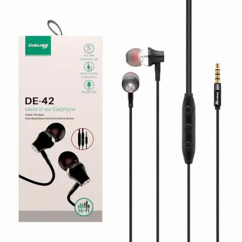 هندزفری سیمی برند دینلاین DINLINE DE-42 اورجینال