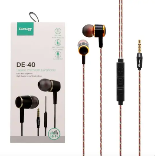 هندزفری سیمی دینلاین DINLINE DE-40 اورجینال