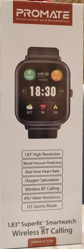 ساعت هوشمند پرومیت کاسیو مدل XWATCH-C18 مشکی