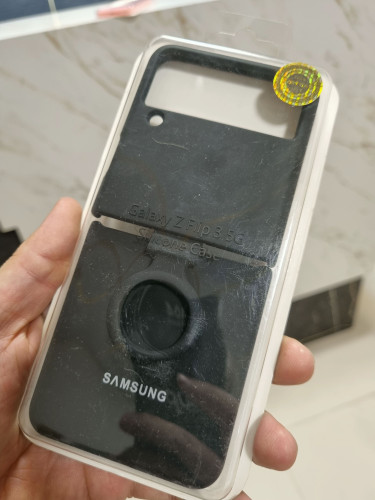 گارد سیلیکونی Samsung Galaxy Z FLIP 3 5G رنگ مشکی