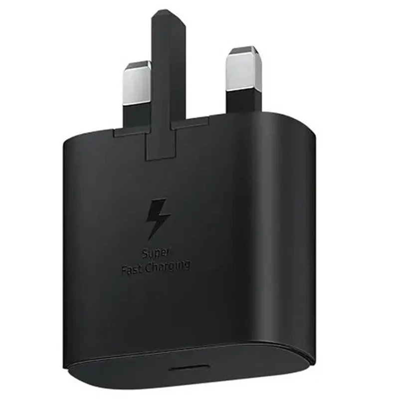 شارژر دیواری سامسونگ 45W مدل EP-T4510 سه شاخه اروپا اورجینال سامسونگ استور _ اصل ویتنام _ دارای گارانتی شرکتی