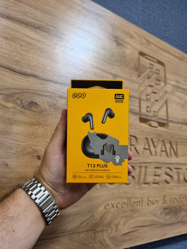 هندزفری بلوتوثی کیو سی وای QCY مدل T13 Plus با گارانتی شرکتی